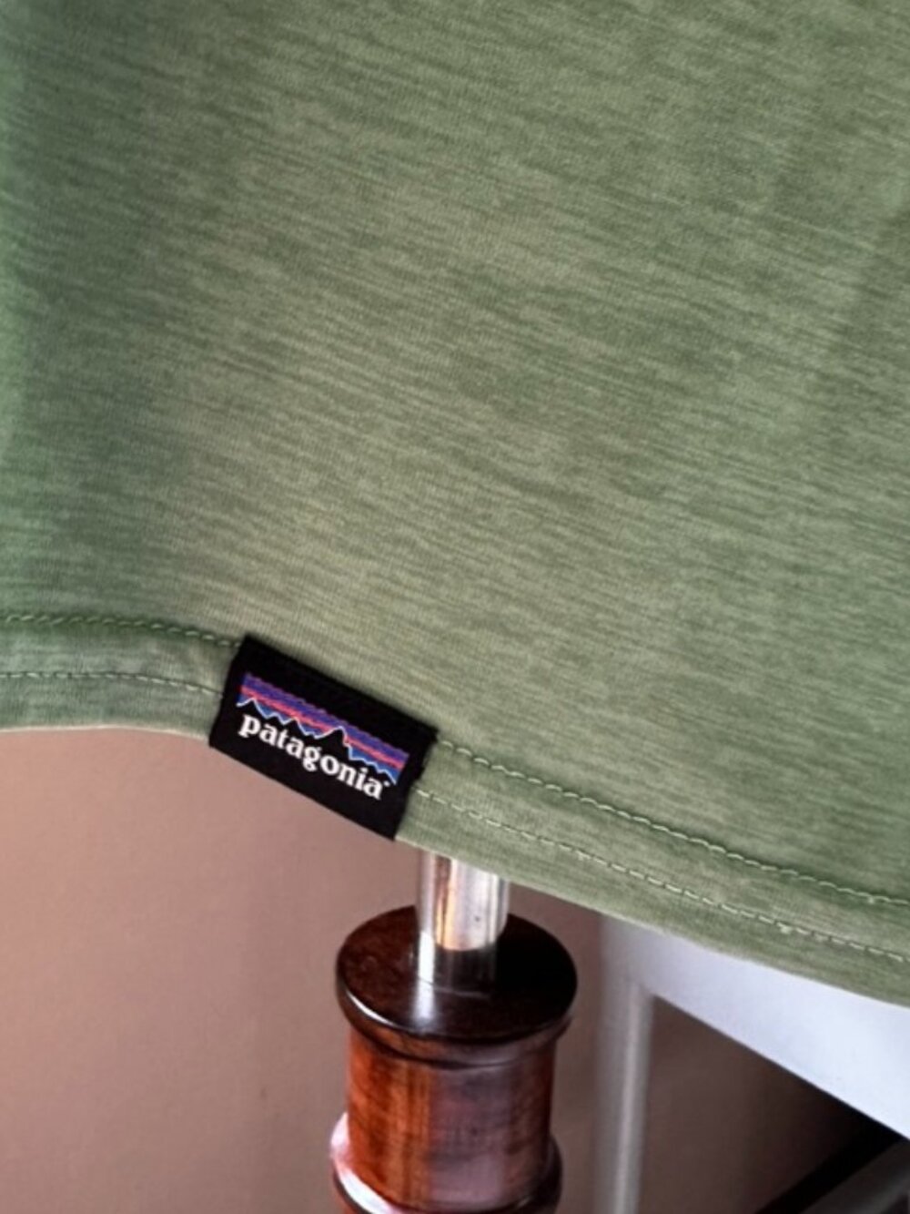 Patagonia Capilene Womens Short Sleeve, Green, L - Picture 4 of 7